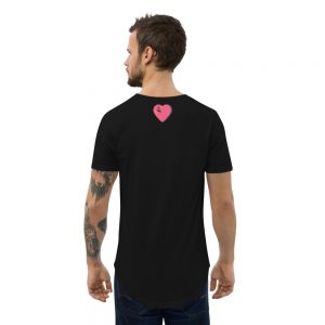 LOGO Men's Curved Hem T-Shirt