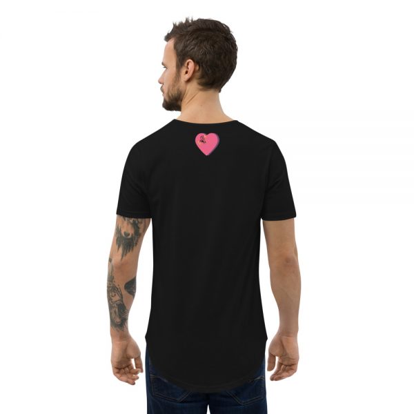 LOGO Men's Curved Hem T-Shirt