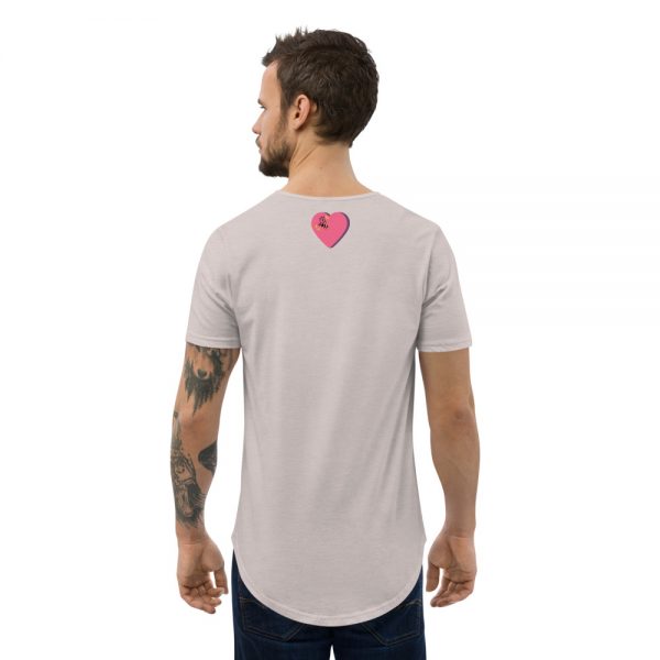 LOGO Men's Curved Hem T-Shirt - Image 14