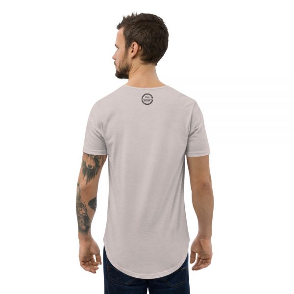 BE LOVE Men's Curved Hem T-Shirt - Image 3