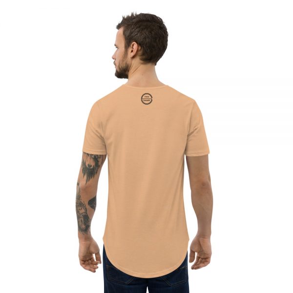 BE LOVE Men's Curved Hem T-Shirt - Image 7