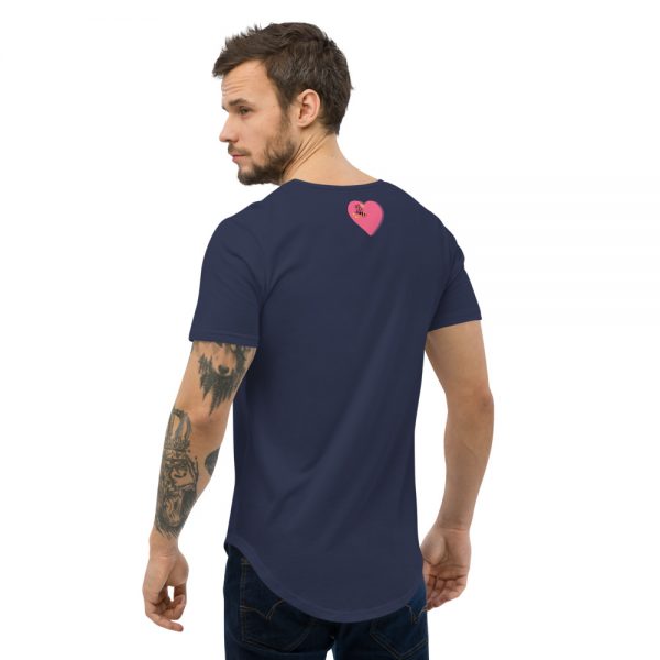 LOGO Men's Curved Hem T-Shirt - Image 12