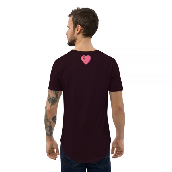 LOGO Men's Curved Hem T-Shirt - Image 7