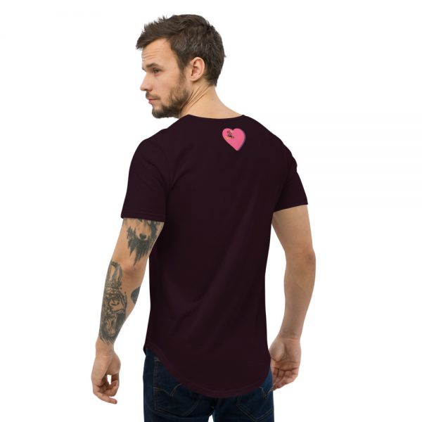 LOGO Men's Curved Hem T-Shirt - Image 8