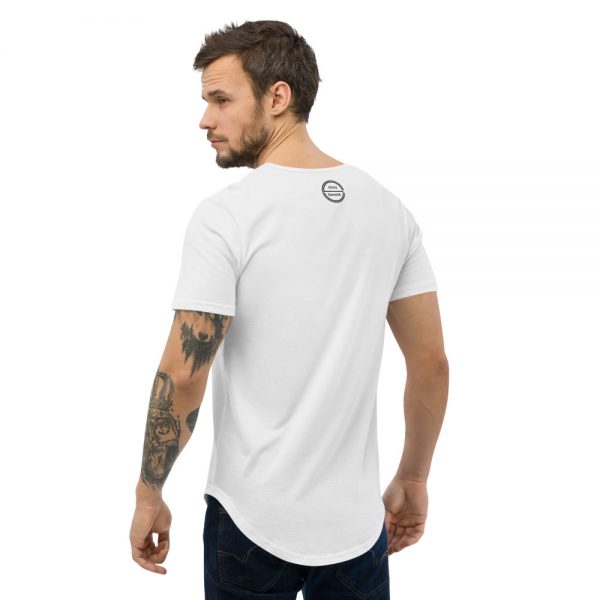 BE LOVE Men's Curved Hem T-Shirt - Image 11