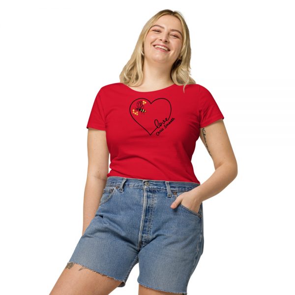 Women’s basic organic t-shirt - Image 2