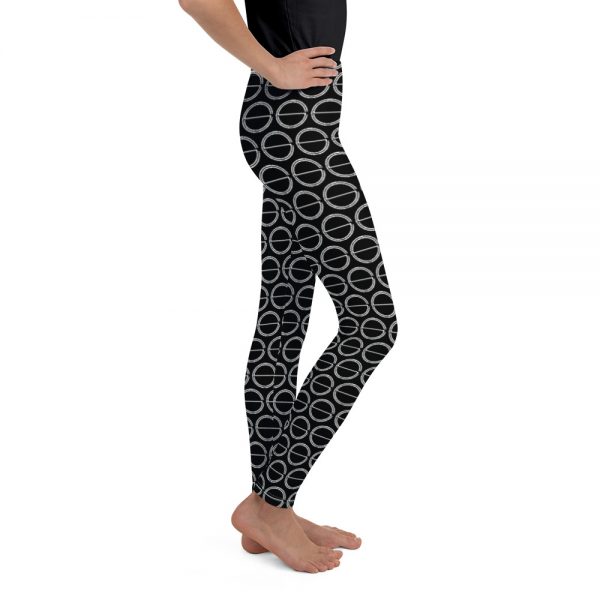 Youth Leggings SMOOTH LOGO - Image 5