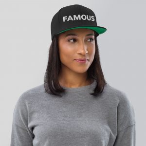 FAMOUS WHT Snapback Hat - unisex