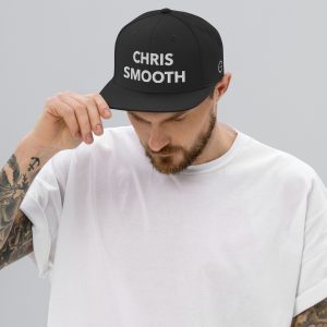 CHRIS SMOOTH WHITE Snapback Hat - unisex