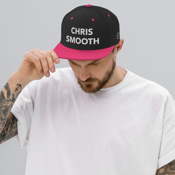 CHRIS SMOOTH WHITE Snapback Hat - unisex - Image 4