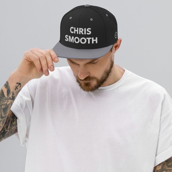CHRIS SMOOTH WHITE Snapback Hat - unisex - Image 6