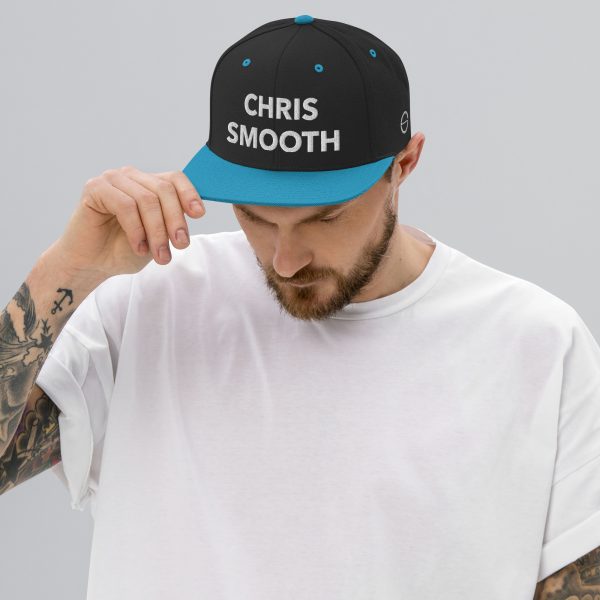 CHRIS SMOOTH WHITE Snapback Hat - unisex - Image 5
