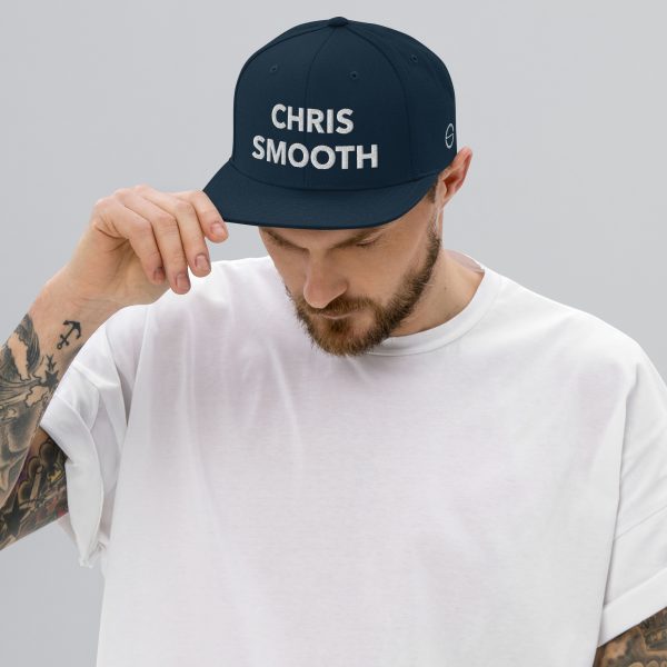 CHRIS SMOOTH WHITE Snapback Hat - unisex - Image 2