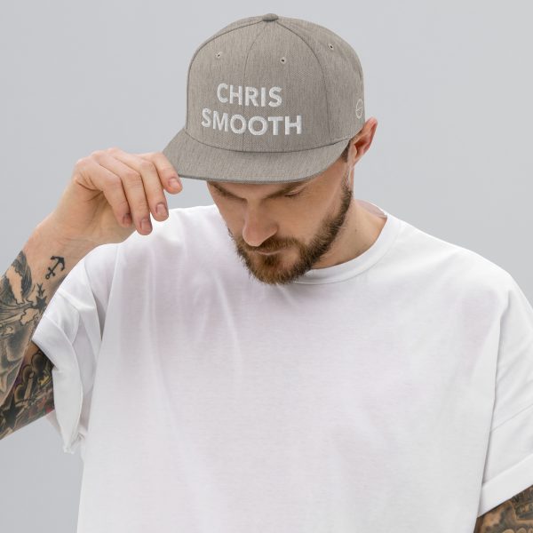 CHRIS SMOOTH WHITE Snapback Hat - unisex - Image 15