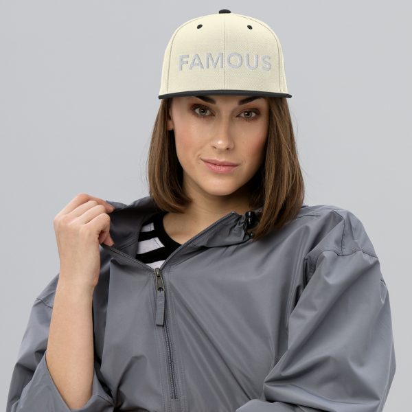 FAMOUS WHT Snapback Hat - unisex - Image 23