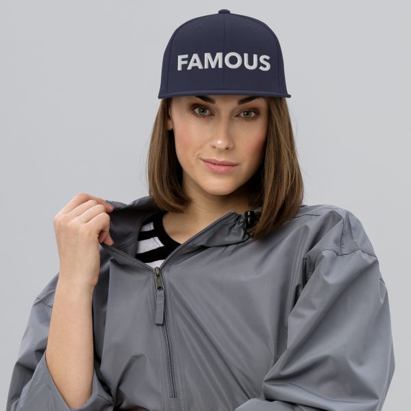 FAMOUS WHT Snapback Hat - unisex - Image 13