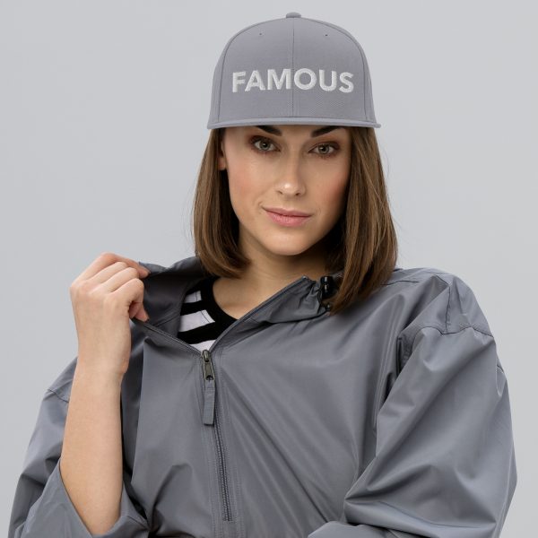 FAMOUS WHT Snapback Hat - unisex - Image 19