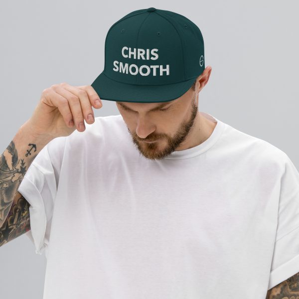 CHRIS SMOOTH WHITE Snapback Hat - unisex - Image 10