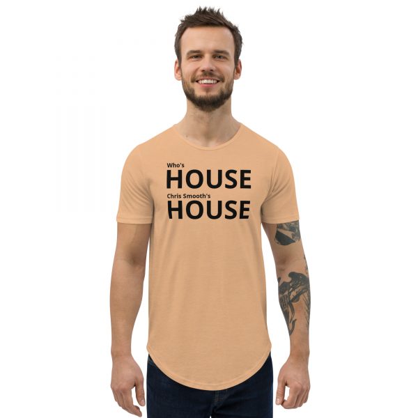 Who's house Men's Curved Hem T-Shirt - Image 28