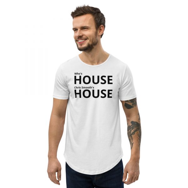 Who's house Men's Curved Hem T-Shirt - Image 22