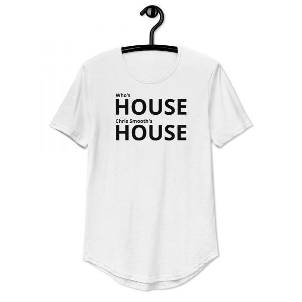 Who's house Men's Curved Hem T-Shirt - Image 23