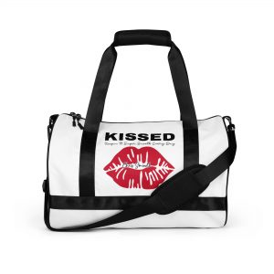 KISSED All-over print gym bag