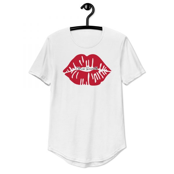 KISSED Men's Curved Hem T-Shirt - Image 2