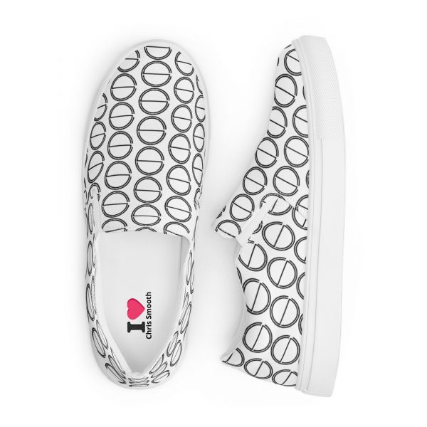 Smooth Logo Men’s slip-on canvas shoes - Image 2