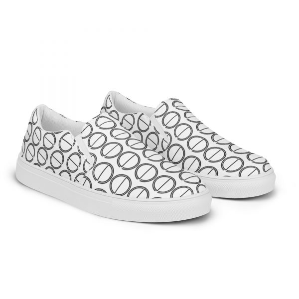 Smooth Logo Men’s slip-on canvas shoes - Image 5