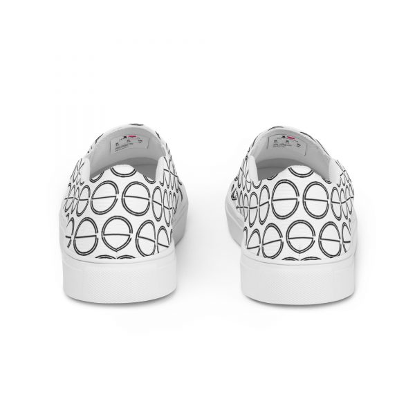Smooth Logo Women’s slip-on canvas shoes - Image 4