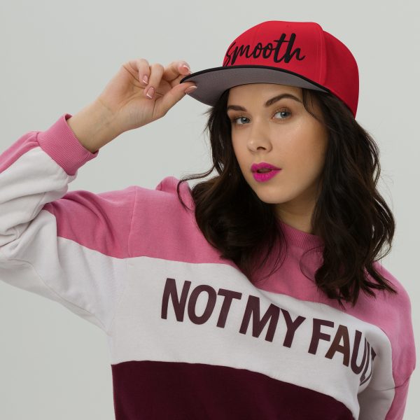 Chris Smooth New Snapback Hat blk color - Image 3