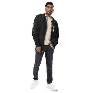 Chris Smooth Unisex fleece zip up hoodie